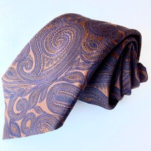 Richard James Savile Row 100% Silk Tie Made in England 58”x3.75”